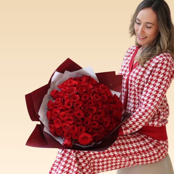 Ramo de 100 Rosas Inés