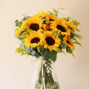 JARRON DE GIRASOLES MONICA